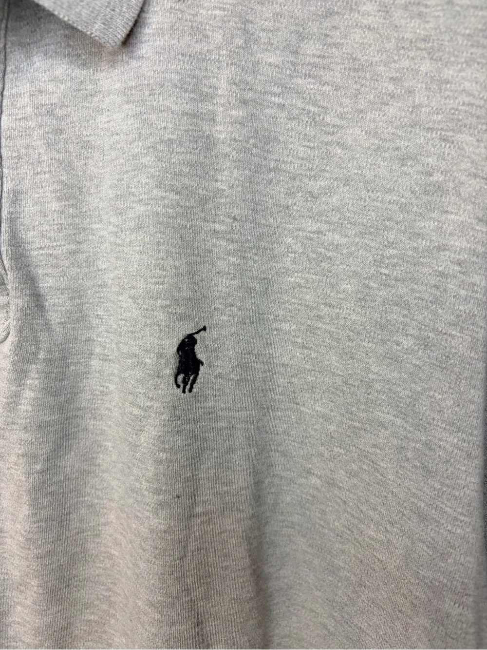 Polo Ralph Lauren Men’s Gray Short Sleeve Soft Polo Shirt, Size Large